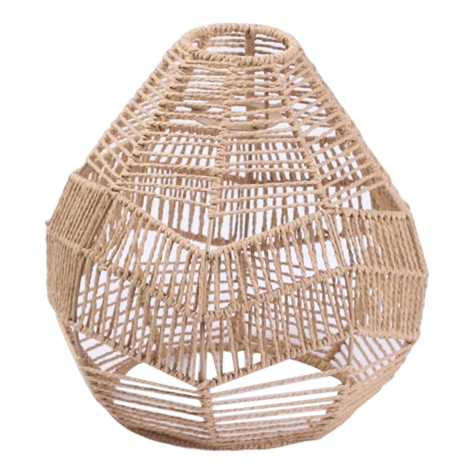 Boho Pendant Lamp Shade Paper  – Wicker Pendant Shade Bewertung und Preis