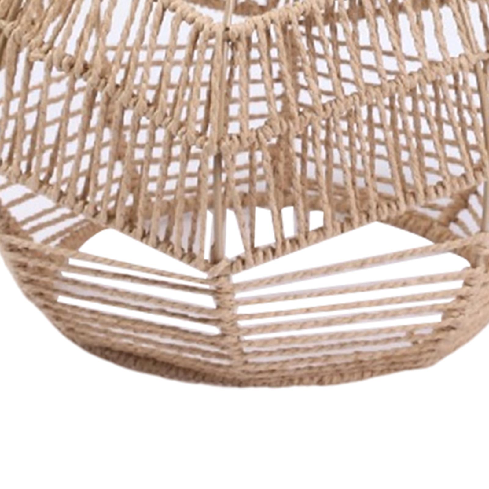 Boho Pendant Lamp Shade Paper  – Wicker Pendant Shade Bewertung und Preis