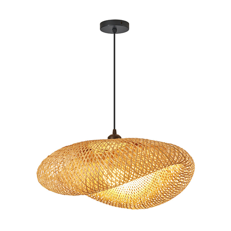 ZK40 Handmade Bamboo Straw Hat – Wicker Pendant Shade Bewertung und Preis