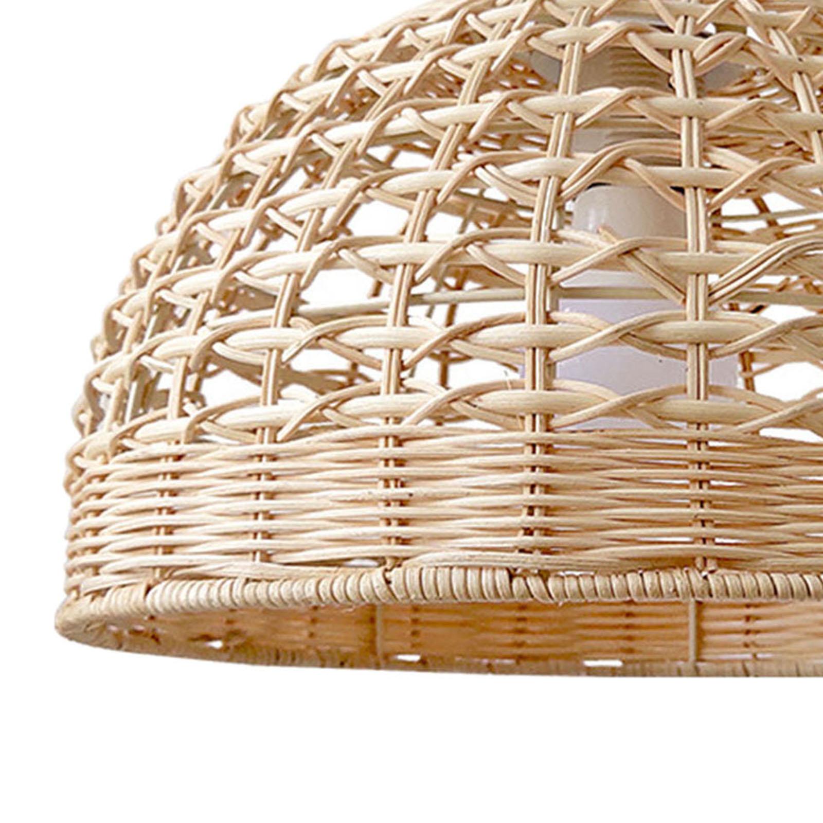 Rattan Lampshade Wicker Pendan – Wicker Pendant Shade Bewertung und Preis