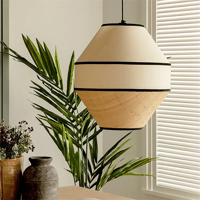 Wabi Sabi Handwoven Rattan Pen – Wicker Pendant Shade Bewertung und Preis