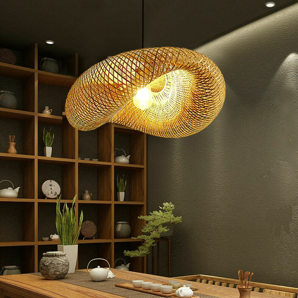 Bamboo Wicker Rattan Shade Pen – Wicker Pendant Shade Bewertung und Preis