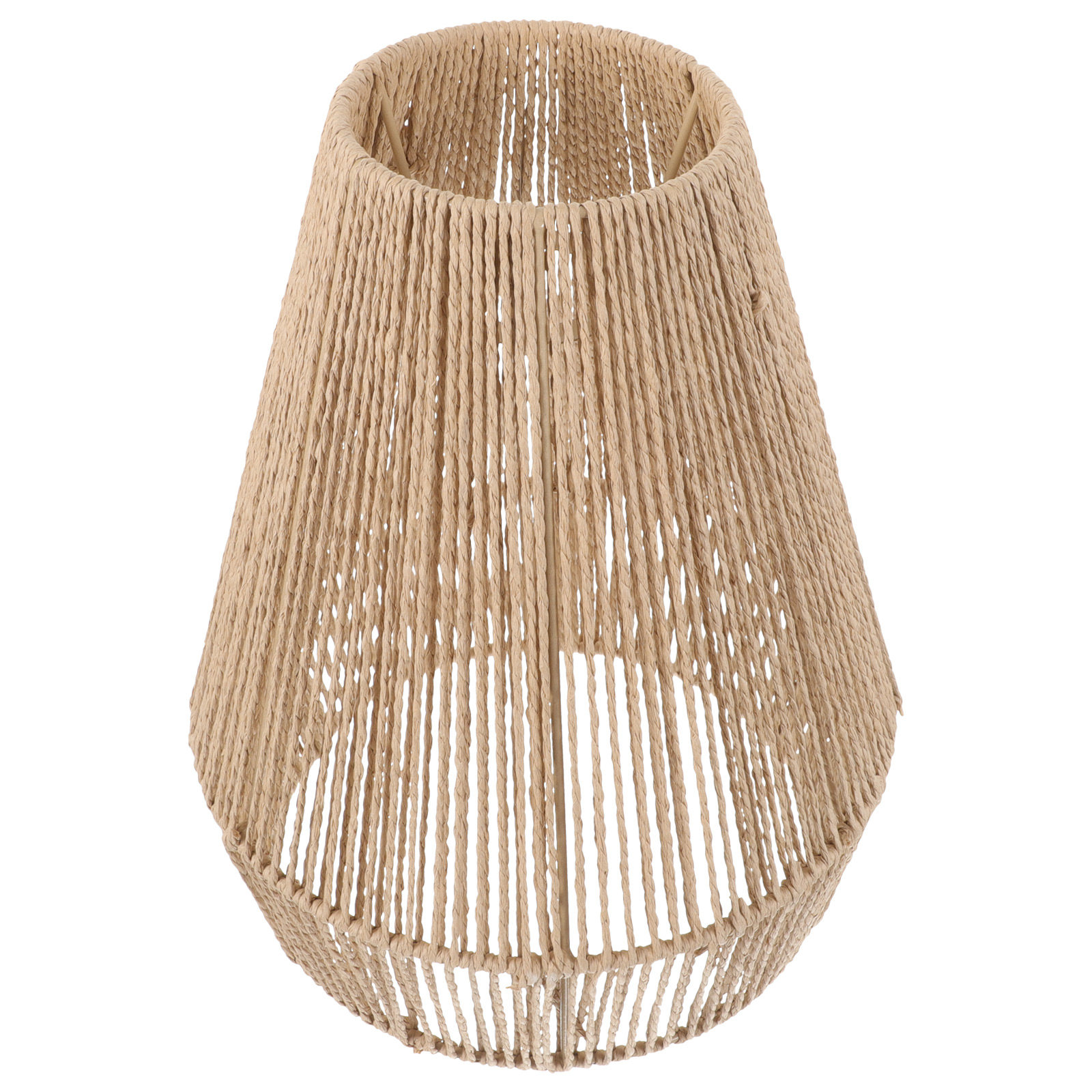Woven Lamp Shade Retro Rustic  – Wicker Pendant Shade Bewertung und Preis