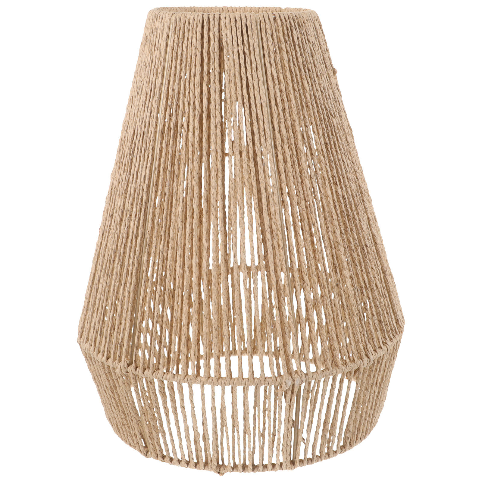 Woven Lamp Shade Retro Rustic  – Wicker Pendant Shade Bewertung und Preis
