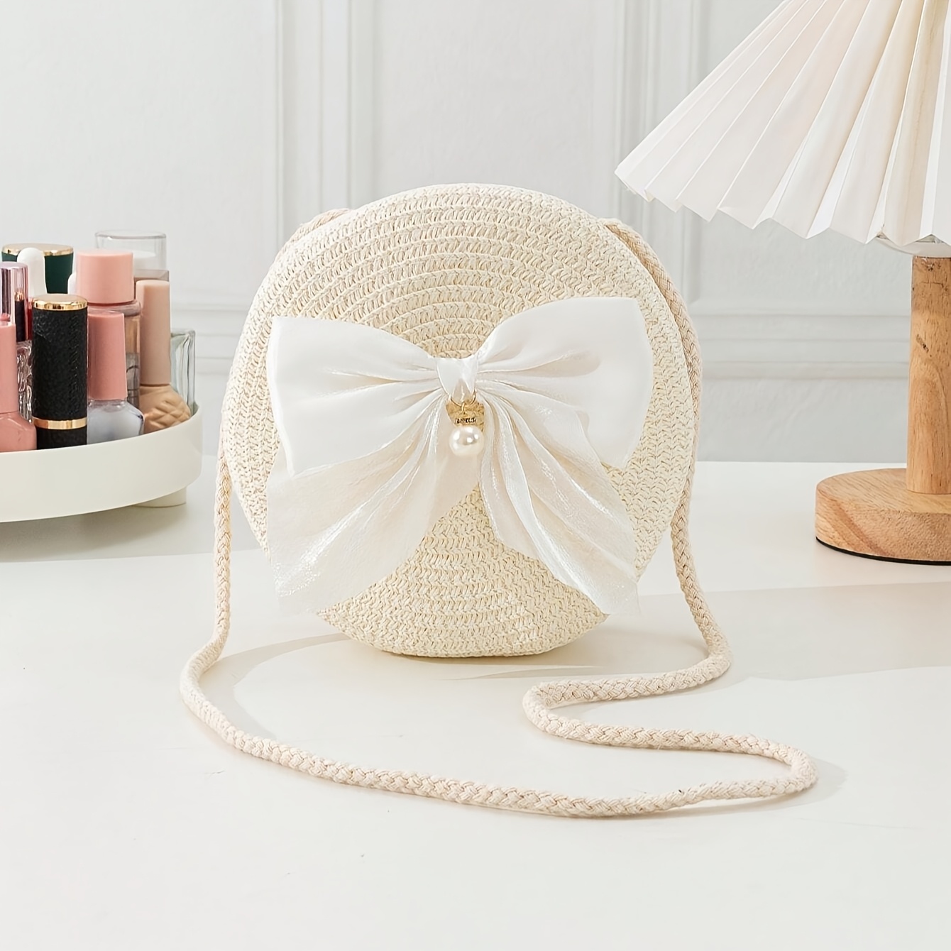 Elegant Round Straw Crossbody  – Interior Design Elegant Bewertung und Preis
