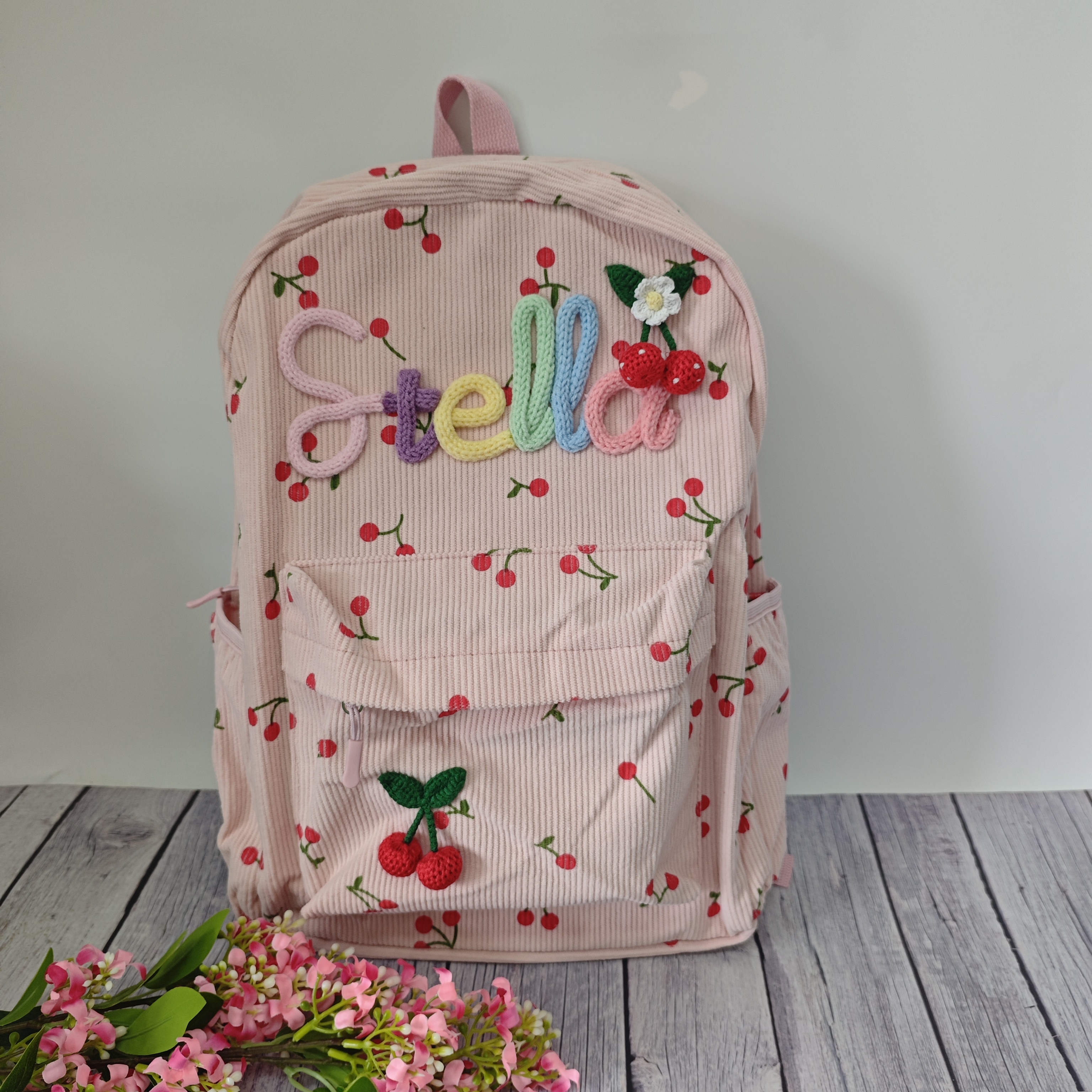 Personalized Cherry Backpacks  – Interior Design Name Bewertung und Preis