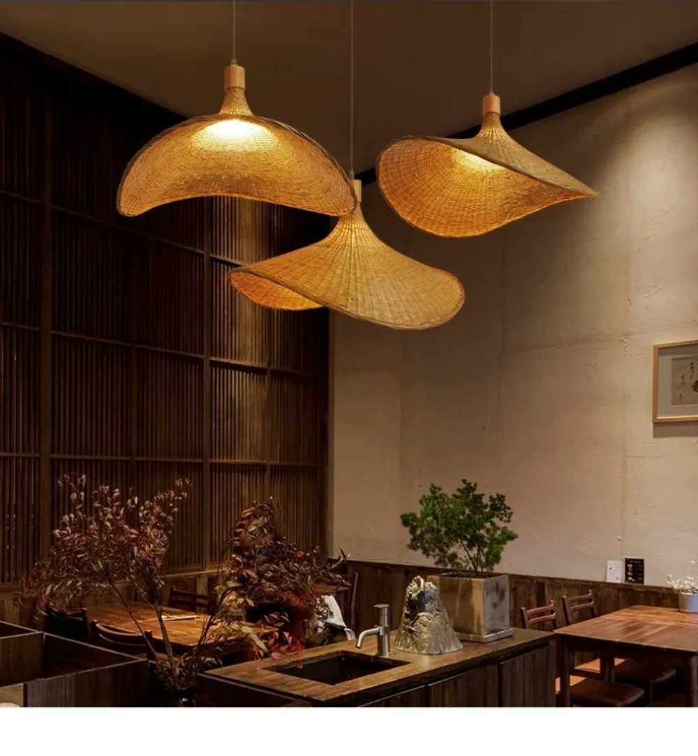Woven Natural Bamboo Decor Lig – Wicker Pendant Shade Bewertung und Preis