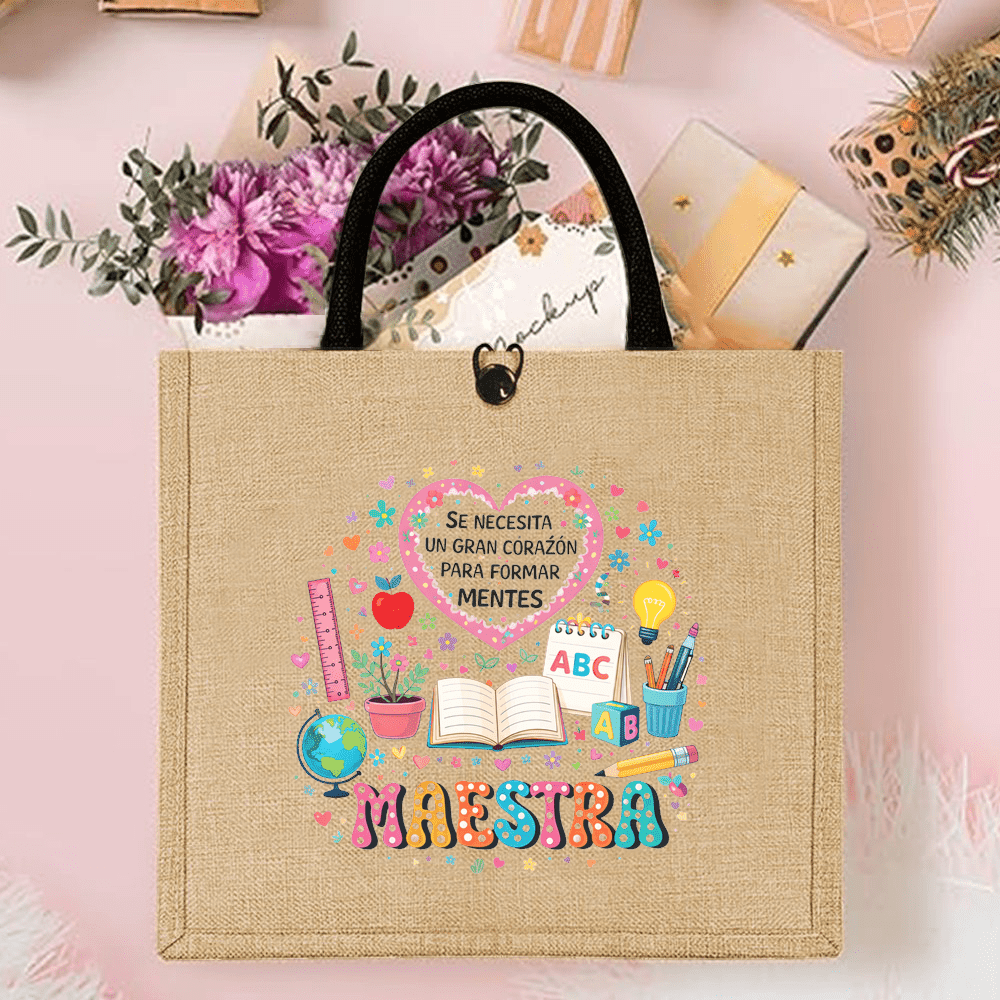 Maestra Printed Linen Tote Bag – Interior Design Book Bewertung und Preis