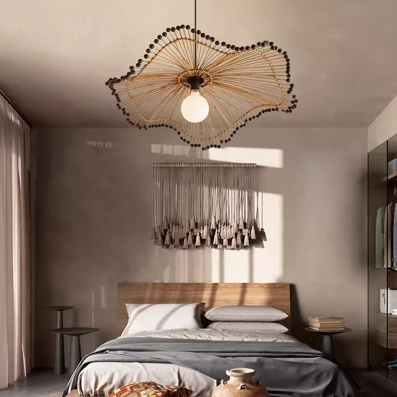 Japanese Style Wabi Sabi Handm – Wicker Pendant Shade Bewertung und Preis