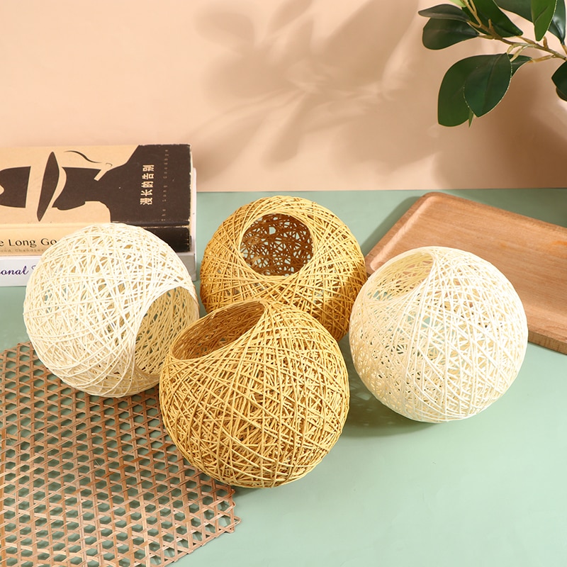 Lamp Shade Light Cover Rattan  – Wicker Pendant Shade Bewertung und Preis