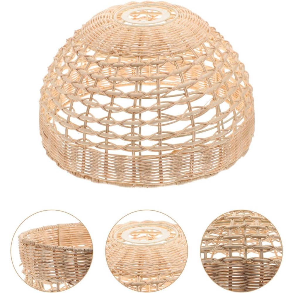 Rattan Pendant Lamp Woven Cage – Wicker Pendant Shade Bewertung und Preis