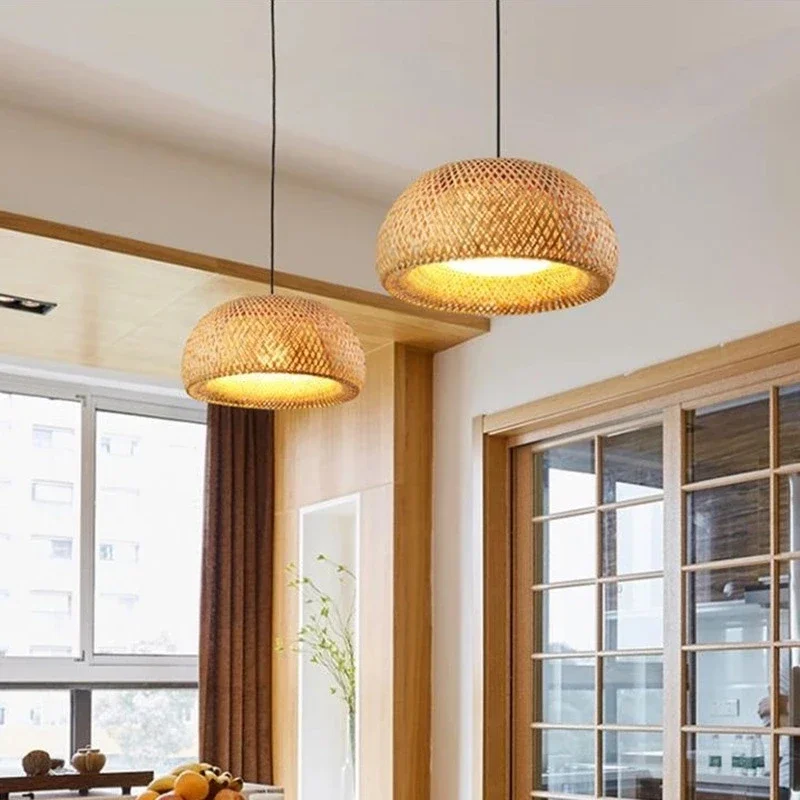 Bamboo Lantern 38/45cm Pendant – Wicker Pendant Shade Bewertung und Preis