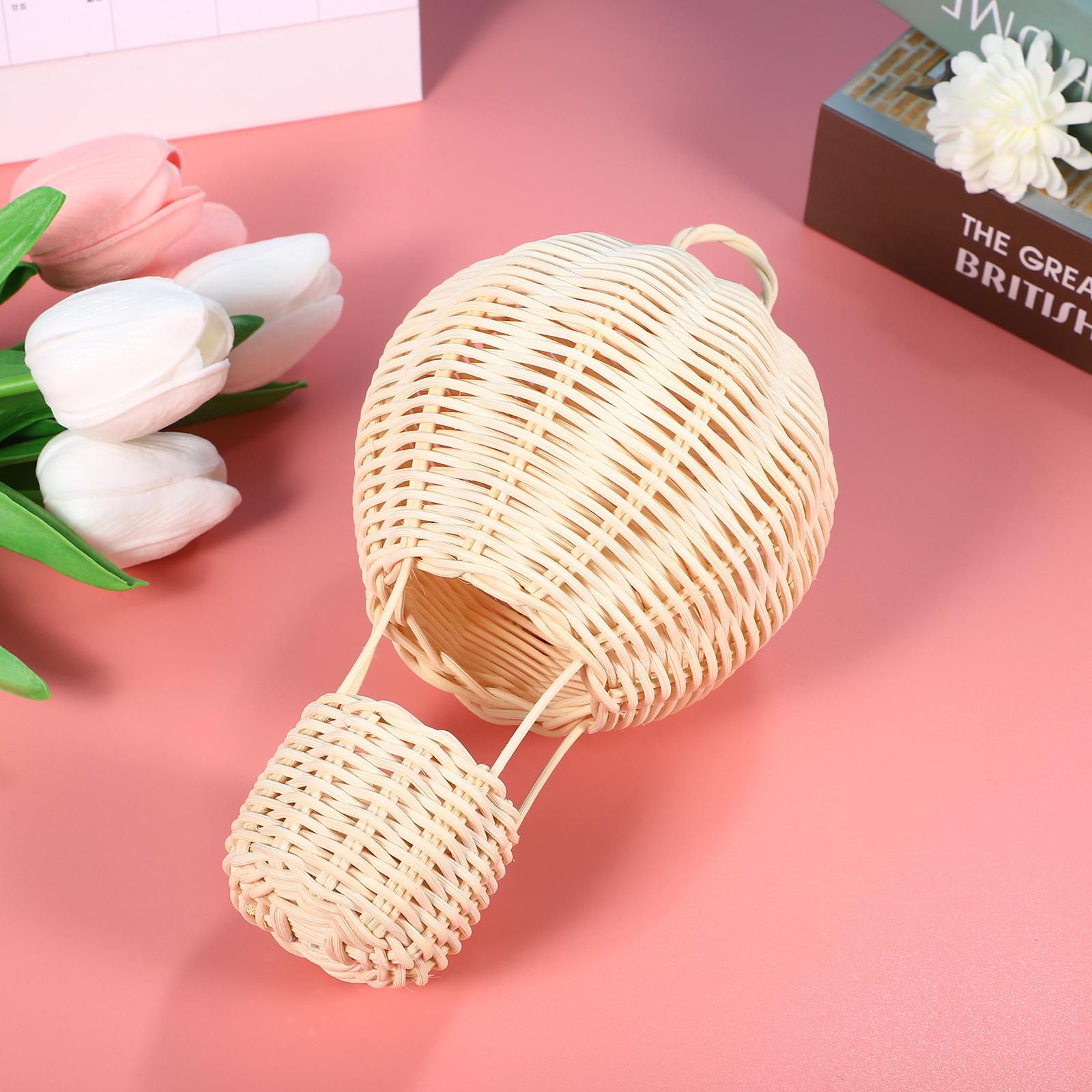 Hot Air Balloon Shaped Lamp Sh – Wicker Pendant Shade Bewertung und Preis