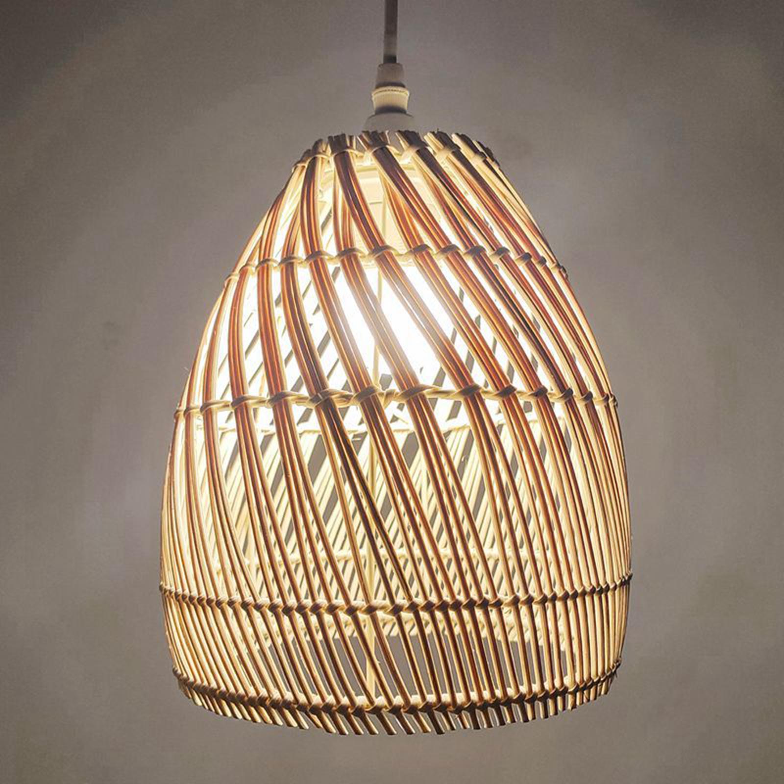 Rattan Lampshade Woven Rattan  – Wicker Pendant Shade Bewertung und Preis