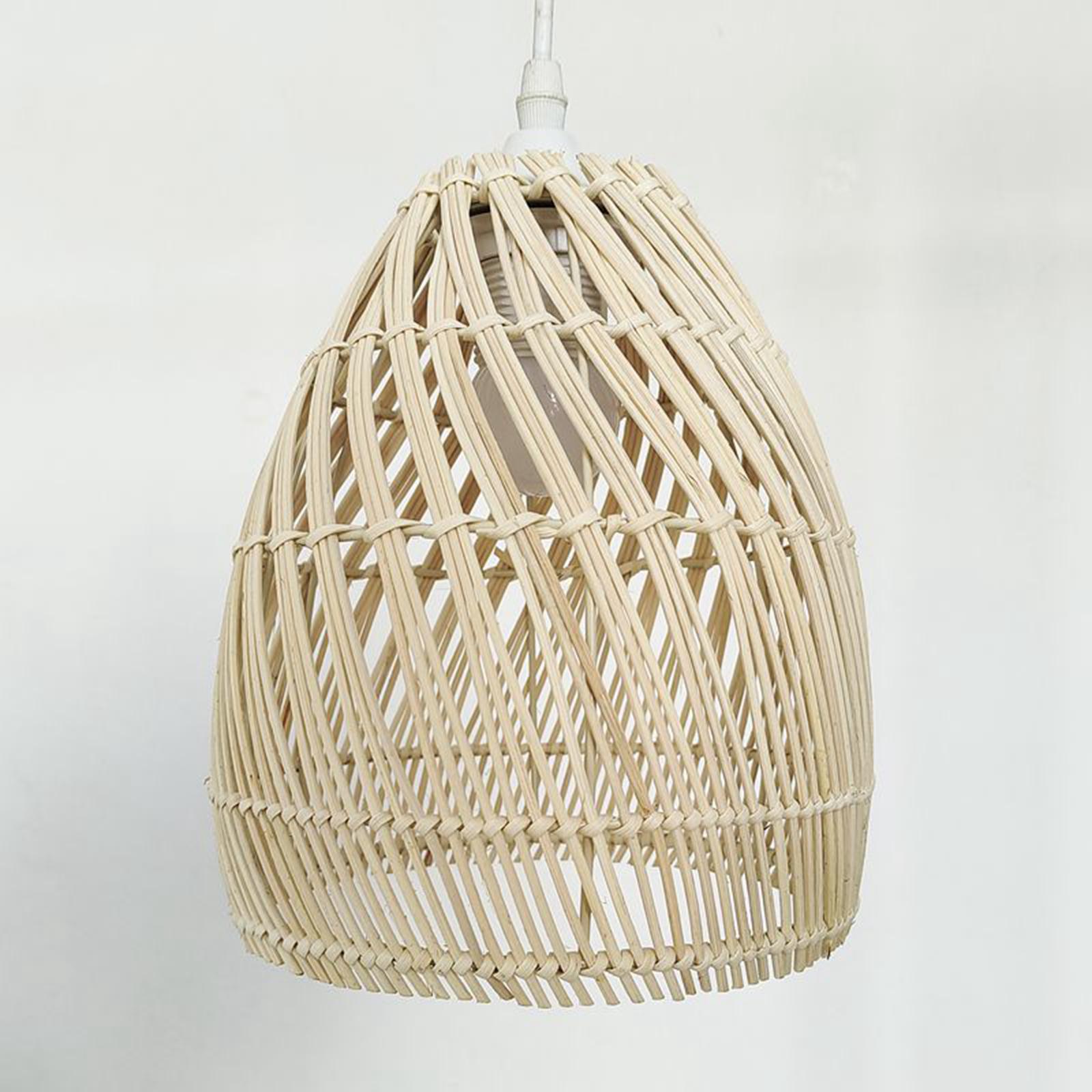 Rattan Lampshade Woven Rattan  – Wicker Pendant Shade Bewertung und Preis
