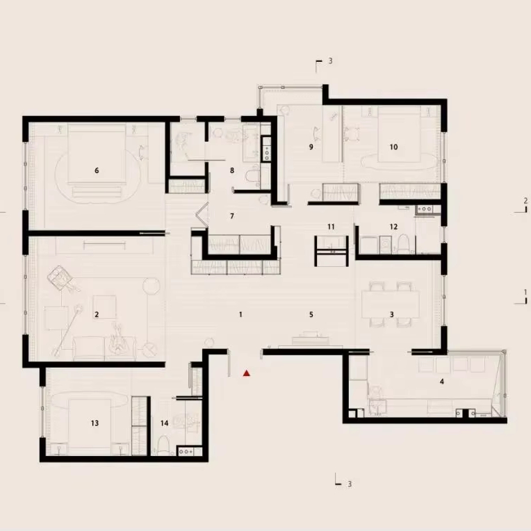 Sanhai Minimalist Style Interi – Interior Design Sketch Bewertung und Preis