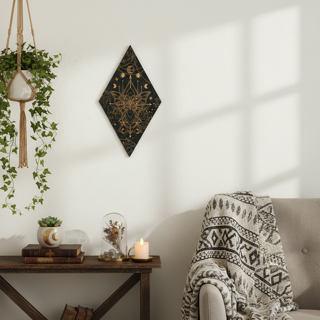 Geometric Wall Shelf Diamond T – Geometric Shelf Triangle Bewertung und Preis