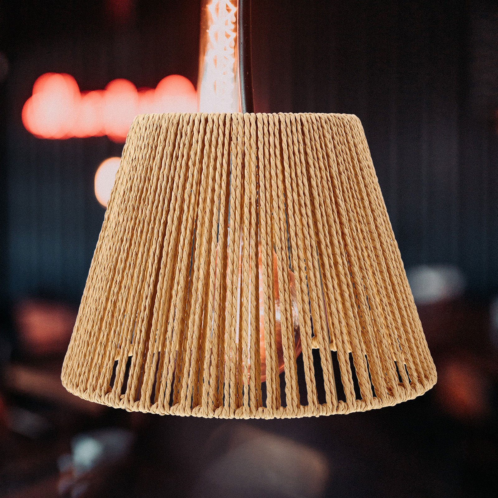 Vintage Rattan Lamp Shade Wove – Wicker Pendant Shade Bewertung und Preis