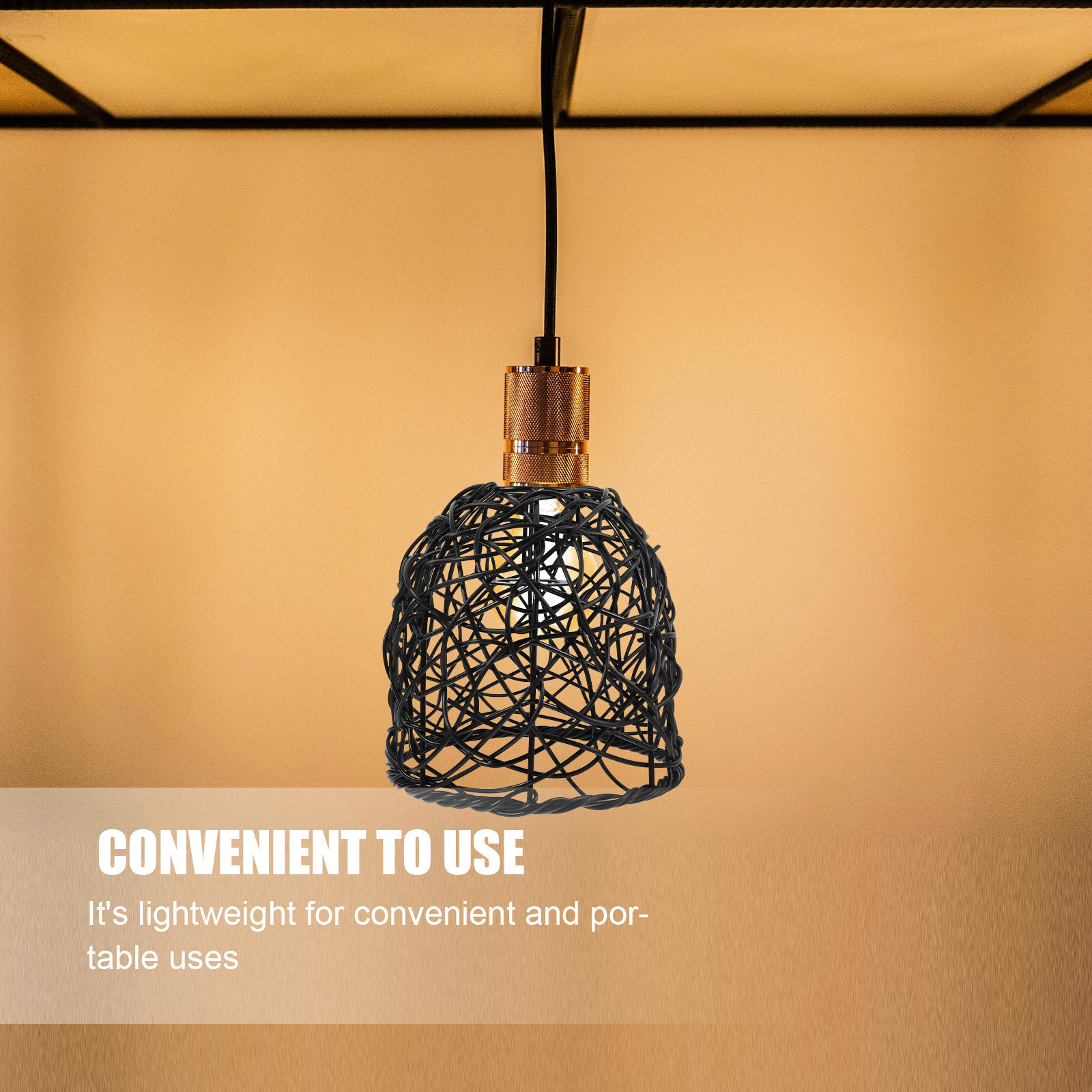 Wicker Lamp Shade E27 Rattan P – Wicker Pendant Shade Bewertung und Preis
