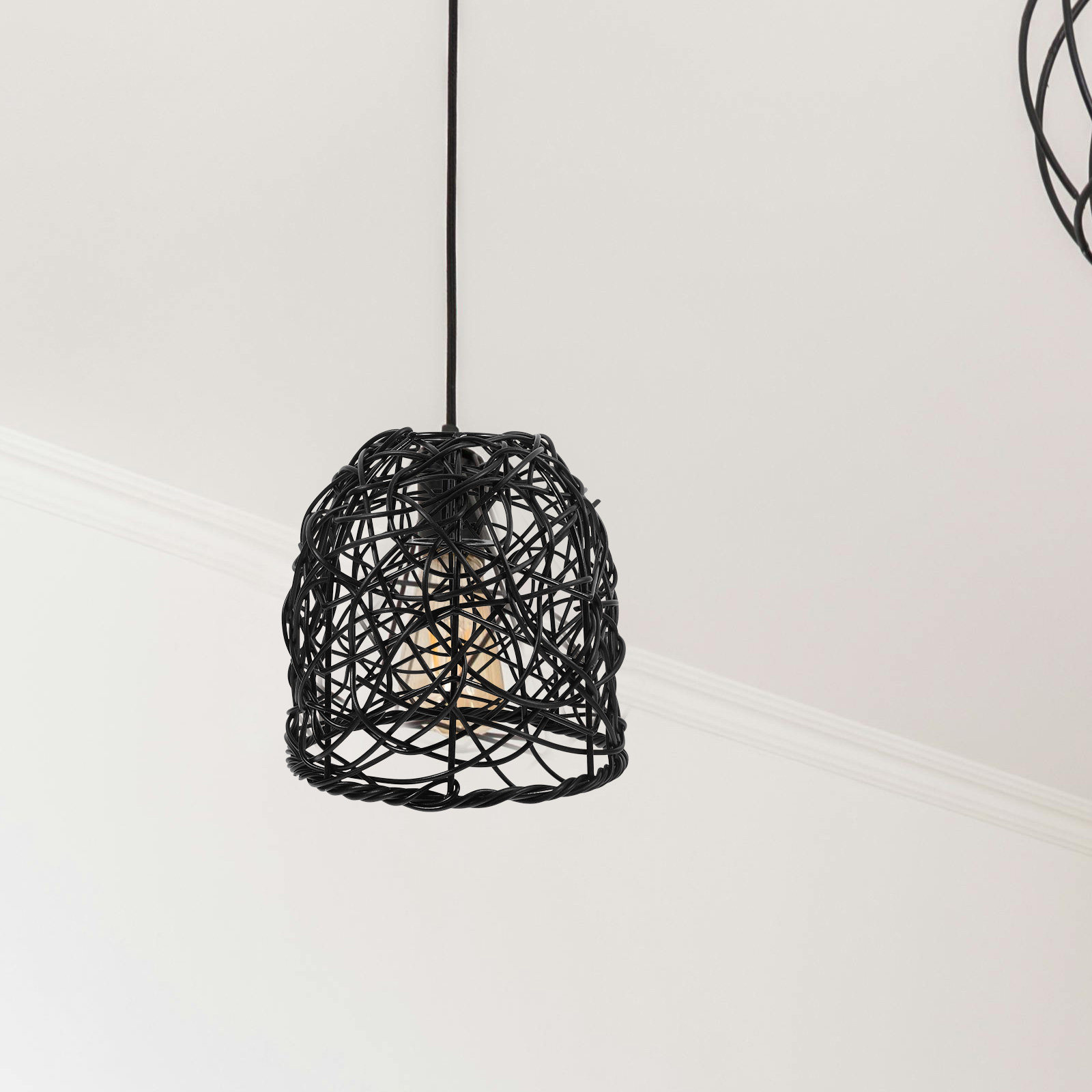 Wicker Lamp Shade E27 Rattan P – Wicker Pendant Shade Bewertung und Preis