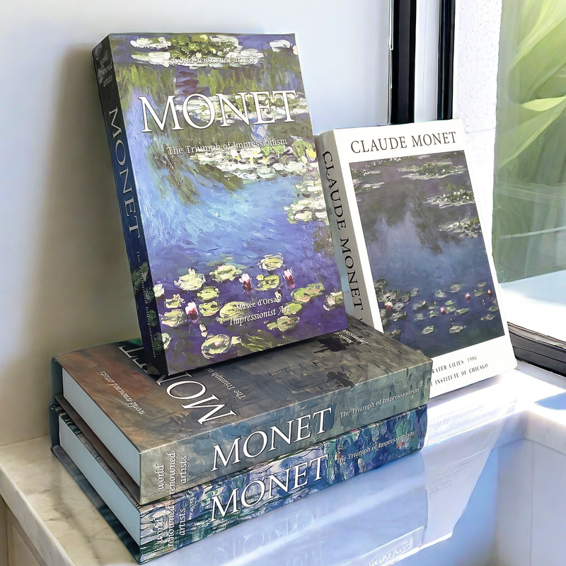 Boho Monet Decorative Books Lu – Interior Design Book Bewertung und Preis